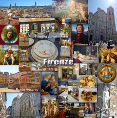 トスカーナ街巡り＋ローマ ２ －フレンツェ観光、ランチはRistorante Il Ricettarioでトスカーナ料理-