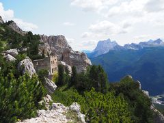 ２０１９　絶景！北イタリア　初ドロミテハイキング　バスの旅♪⑨ファローリア展望台へ