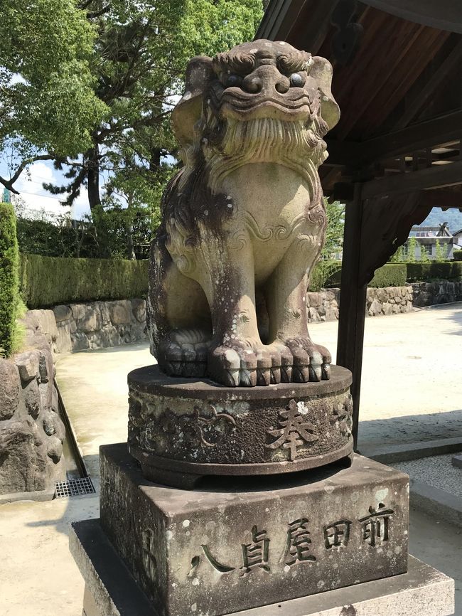 猛暑の中、なぜ多家神社を選社したのか不明。でも参拝できて良かった。