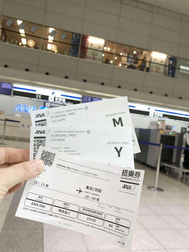 撮りためた写真でフォトブックを作成していっています。<br />思い出を文字でも残していこうと思い旅行記を書き始めました。<br /><br />30代までは趣味のダイビングを主に旅行をしていました。<br />40代からは欧州へ行こうと決めていました。<br /><br />2009年春に初めて欧州へ行って以来、1年に1回ペースで欧州へ旅に出ています。<br /><br />2017年は年末年始にフィレンツェ、GWにローマに行きました。<br />イタリア YEAR でした。<br /><br /><br />ローマ旅行記1日目 出発編です。<br /><br />航空会社 ANA<br /> LH <br />区間 広島-羽田-ローマ・フィウチミ-ノ<br />宿泊 ホテル<br /><br />