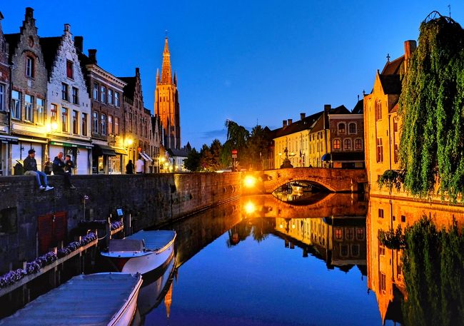 水辺の美しい景色を求めてオランダ＆ベルギーへ　＜15＞ 美しい水辺の景色に魅せられた古都ブルージュ♪(後編)