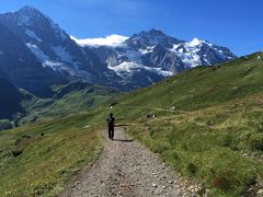 スイスアルプス2018夏:08/12 晴れたのでクライネシャイデックもフィルストも攻めちゃった！