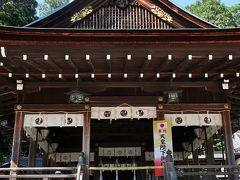 近江八幡-3　日牟禮八幡宮　参拝　八幡堀あたり　☆八幡伝統的建造物群保存地区（商家町）