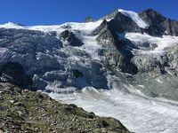 スイスアルプス2018夏:08/15 快晴のモイリー氷河を大満喫