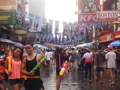バンコクで水かけ祭りに参戦！