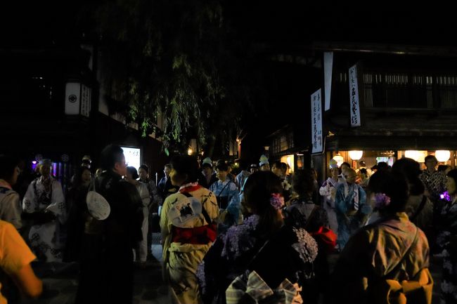 ☆日本の祭り☆水のせせらぎ、下駄の音、浴衣の郡上おどり