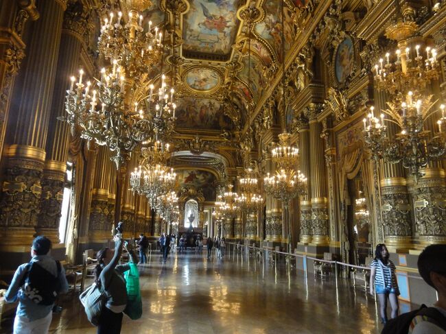 パリを拠点に北フランスを巡る旅【6】ファントムに敬意を表しながらオペラ座見学→マドレーヌ寺院