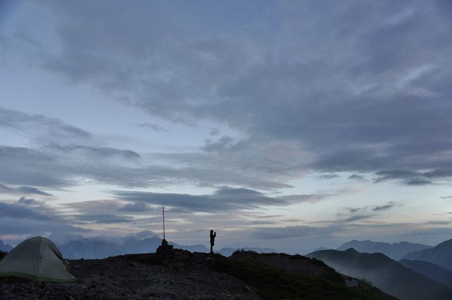 2019夏　僕の山旅　蝶ヶ岳～常念岳