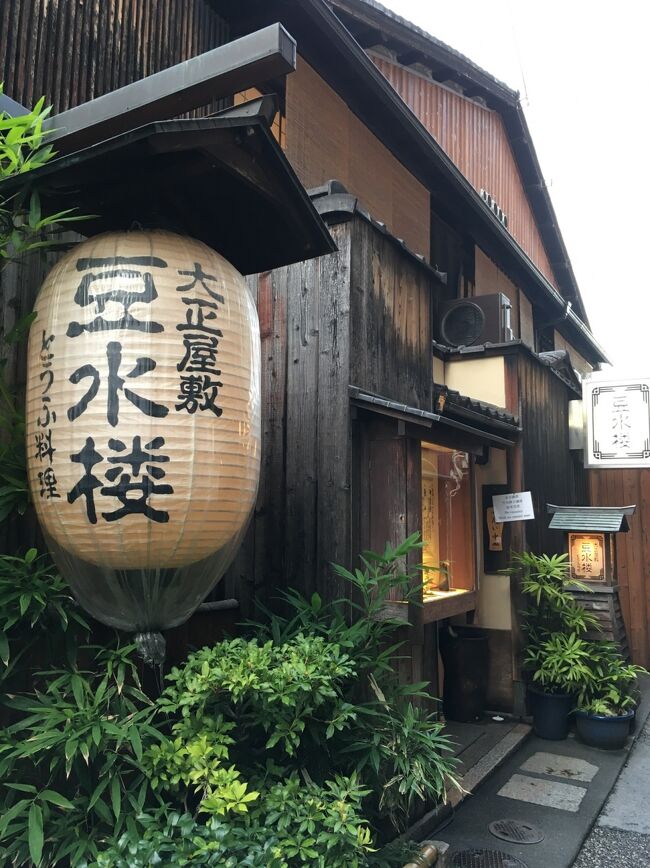 下書きのまま放って二年、投稿します。<br />旅が恋しい。<br /><br />2019年<br />今年2回目の京都旅行です。<br />京都に湯豆腐を食べに行く旅。<br />前回、私が湯豆腐が食べたいとしつこく言ったことを覚えていたようです。感謝。<br />湯豆腐以外はノープラン、行き当たりばったりで旅してきました。