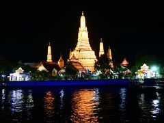 夏旅タイ04★バンコク★チャオプラヤーディナークルーズ　～Chao Phraya White Orchid River Cruise～