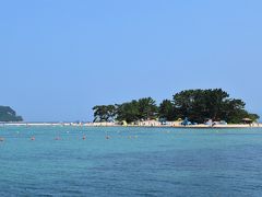 敦賀湾に浮かぶ無人島の水島～南国の海のような白砂のビーチと透明度の高い青い海～（福井）