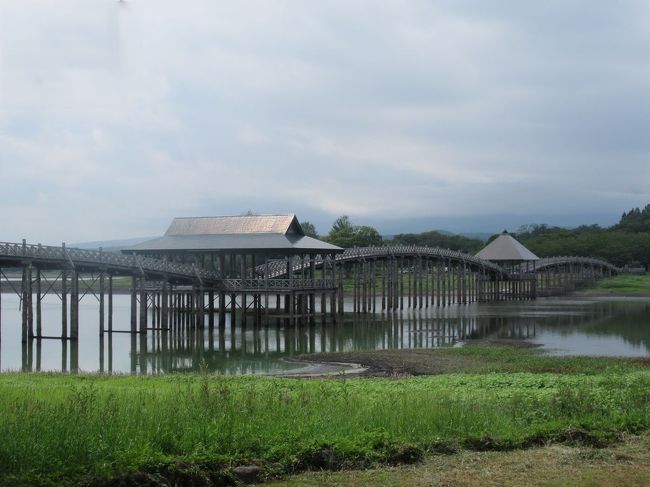 真夏の東北三県巡り（１９）鶴の舞橋で楽しむ大人の休日