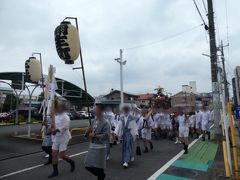 埼玉・熊谷うちわ祭の初日の神輿巡幸2019