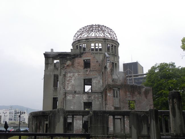 日本の世界遺産２か所（石見銀山と広島）に行きました。<br />米子空港→松江→出雲大社→温泉津（泊）→石見銀山→温泉津（泊）→広島（泊）→宮島→帰宅<br />という行程です。<br />第３日目と最終日の旅行記です。