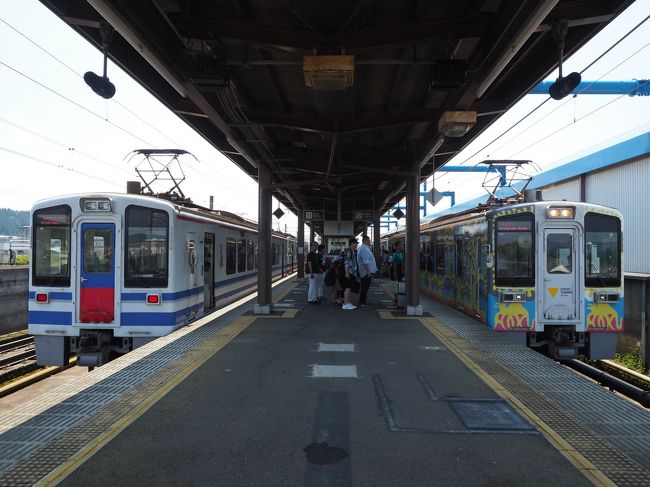 2019.08 お盆の信越・鉄道旅行（４）「おいこっと」とほくほく線で走る新潟県