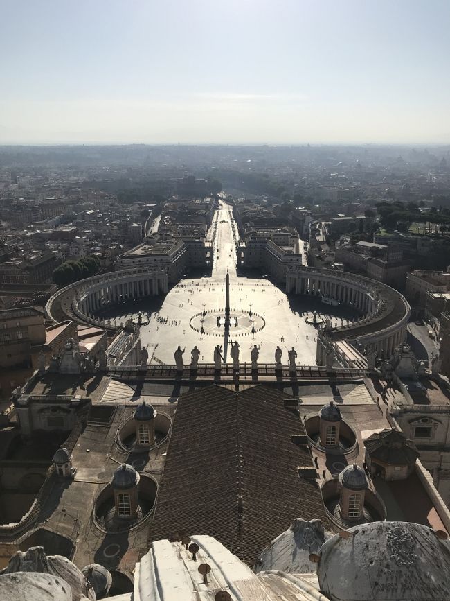 かねてから行きたかったイタリアはローマへの旅！<br />実現しちゃいました！<br /><br />暑い暑い時期なので、ゆったりじっくり個人手配で行ってきました。<br />ほんと楽しかったぁ～<br /><br />★１日目はローマの中の外国？バチカンへ<br /><br />【ＡＩＲ】<br />アシアナ航空　仁川乗継にて<br /><br />【ホテル】<br />スターホテルズ　メトロポール