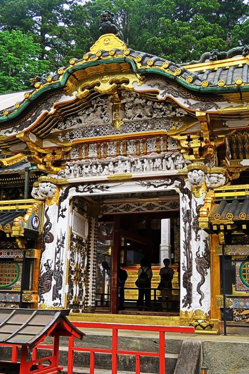 【早い者勝ち！】高橋玉淵　日光東照宮　陽明門　日光宮　骨董　掛け軸　日本画 最高の 陽明門 日光東照宮 早い者勝ち！】高橋玉淵 日光宮