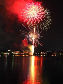 富士五湖の夏祭りを締めくくる、2019「河口湖湖上祭」☆湖上に映るスターマインに酔いしれる！2019夏旅①