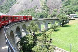 アルプス５大名峰と絶景列車の旅　３　レーティッシュ鉄道ベルニナ線に乗ろう　（後編）