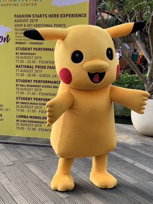激レア海外ピカチュウバティック中小セットバリ島インドネシア限定