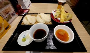 2019.6シンガポール一人旅15終-稲庭養助で稲庭うどんで夕食，翌日NH842便で帰国