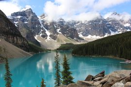 初夏のカナディアン・ロッキー2019 Day4-2（上から観たMoraine Lake）