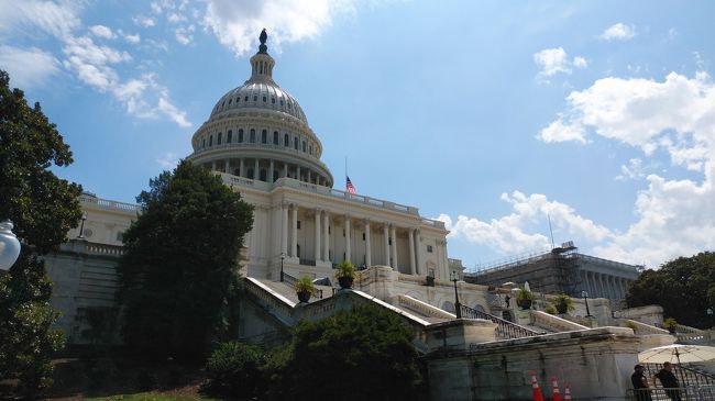 2019夏旅ワシントンDC②国会議事堂見学ツアー＆議会図書館