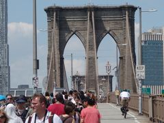 NYCを歩く。(4.7) Brooklyn Bridge を歩く。いえいえ，歩いて渡ったわけではありません。