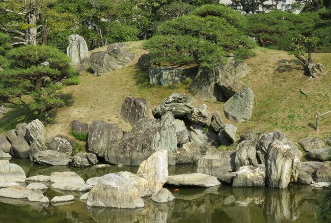 四国の百名城巡り、徳島城です。