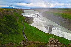 #72　アイスランド・グトルフォスとゲイシール　-火山と氷河の国アイスランド４-