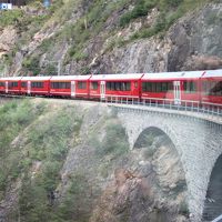 アルプス５大名峰と絶景列車の旅 5 憧れの氷河特急に乗りました