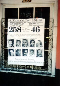 1994年 久し振りの周遊 7/8 :ニューオーリンズ前篇 (再びアメリカに､街歩きは恐ろしい？)