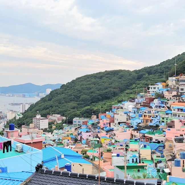ソウル在住の日本人です。<br />夏も終わりに近づいているのに、今年は海を見ていない...! ということで、週末を利用して釜山に行ってきました。<br />初めての釜山です!<br /><br />当初は海を眺めながらのんびりしようという計画だったはずなのに、かなり盛り沢山な内容になりました^^; 釜山に初めて行く人のモデルコースみたいな日程になったのではないでしょうか...<br /><br />Part 1: ソウル出発(SRT)~松島~甘川文化村<br />Part 2: ホテルと海雲台ビーチ<br />Part 3: 海東龍宮寺~ソウル帰還(KTX)<br /><br />釜山は開放的で、人も親切、食べ物も美味しかった...。またちょくちょく行きたいです^^