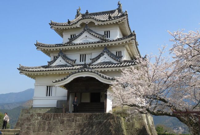 四国の日本百名城巡り、愛媛の宇和島城です。