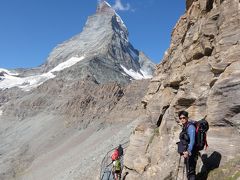 スイス・ツェルマットを拠点にトレッキングざんまいの旅♪　④頑張った！ヘルンリ小屋までの登山♪