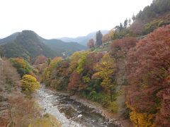 秋 紅葉を楽しむために　2日目 奥多摩のセラピーコースを歩く5・5km