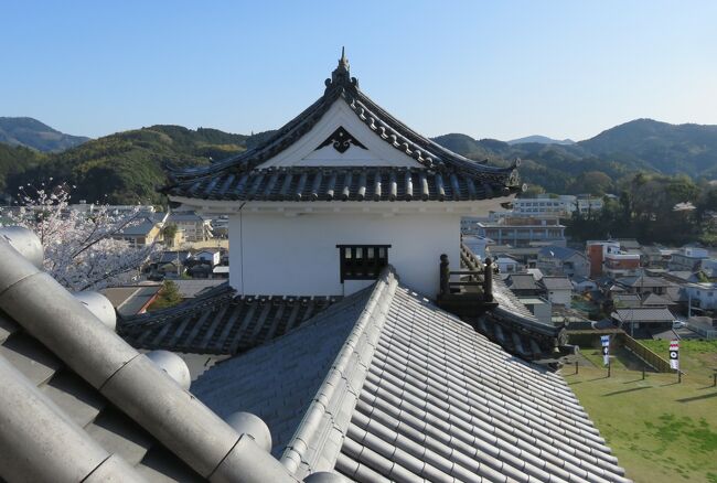 四国の日本百名城巡り、大洲城です。