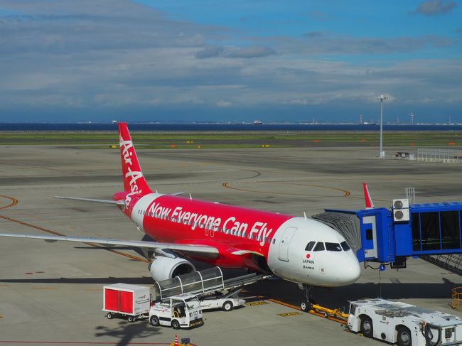 2019.09 東北へ、三陸へ（１）エアアジア・ジャパンで仙台空港へやってきた。