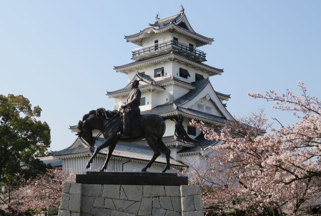 四国の日本百名城巡り、今治城の紹介です。