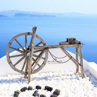 青い空・群青の海　エーゲ海での夏休み　（１）憧れのサントリーニ島へ　