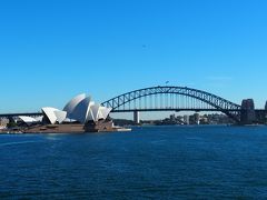 ３泊６日シドニーの旅 2016～１、２日目～出発、ミセス・マッコーリーズ・ポイント、オペラハウス、市内散策、I'm Angus