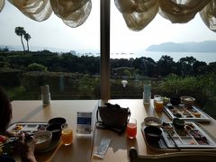 １７．夏の紀伊半島3泊　ホテル＆リゾーツ和歌山 串本(旧:串本ロイヤルホテル) レストランソレイユのバイキングの朝食　 