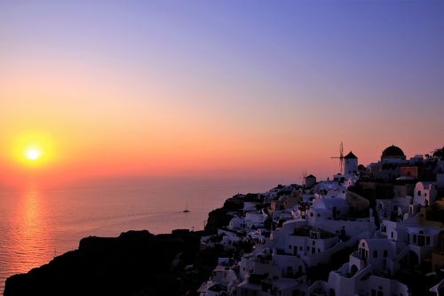 青い空・群青の海 エーゲ海での夏休み （3）世界一と言われるイアの夕陽 』サントリーニ島(ギリシャ)の旅行記・ブログ by  クッシーさん【フォートラベル】