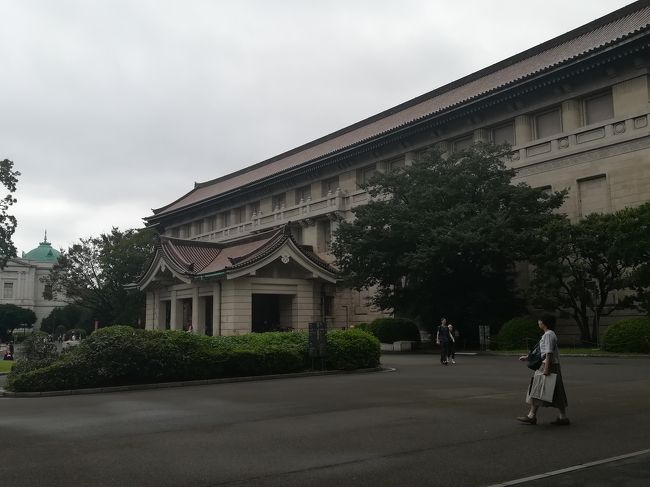 東京国立博物館、敬老の日、無料だったので今年も行って来ました。