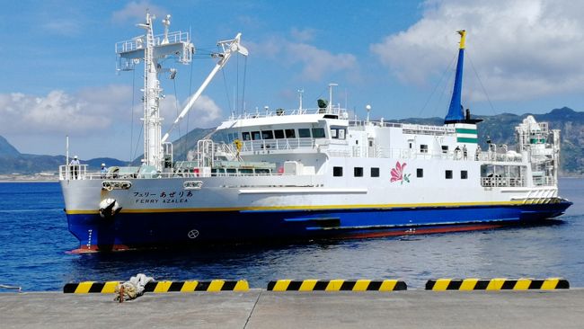 2019.9　船オタ小さな旅　ばたばた☆船づくしの旅　神津島・式根島・新島・大島タッチ