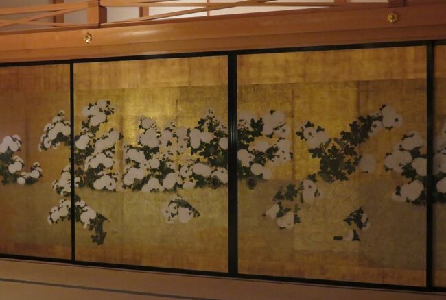2018春、兵庫と京都の日本・続日本百名城(3/14)：篠山城(3)：大書院の展示品、鬼瓦