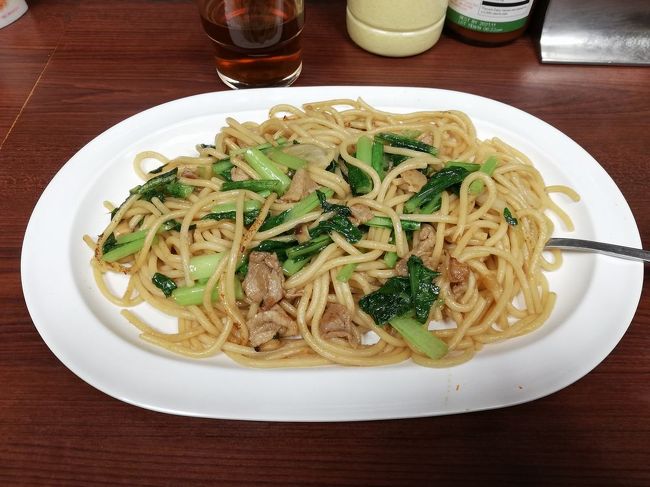 たまにはベタな名物店めぐり1906　「ジャポネのスパゲティ＆はと屋＆木村家のあんぱん＆六文そば＆かぶら屋黒おでん」　　～東京～