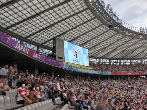 ラグビーワールドカップ 2019 日本開催！！ 開幕戦に行ってき