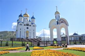 2019年9月　久しぶりの弾丸女一人旅　e-visaで行きやすくなったユジノサハリンスクその５　復活主教座聖堂、黒猫レストラン、市場、帰国