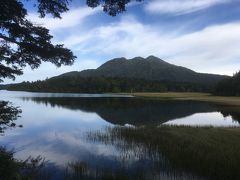 雨予報一転、天空の虹、沼の逆燧